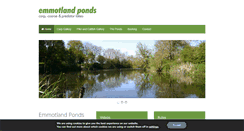 Desktop Screenshot of emmotlandponds.co.uk